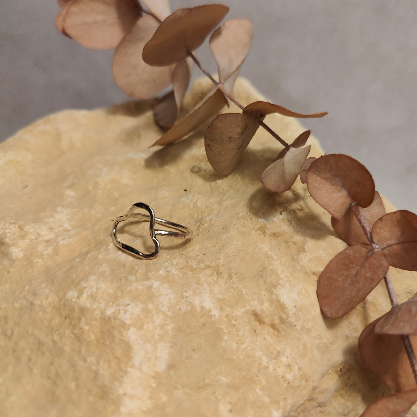 Freeform Cloud Ring UK Size O