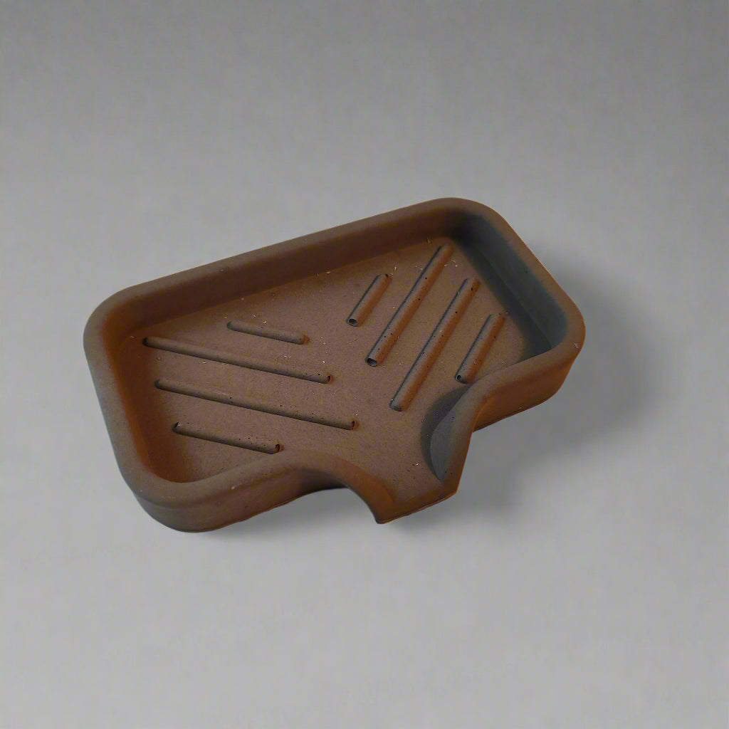 Earth Jesmonite Soap Dish With Lip
