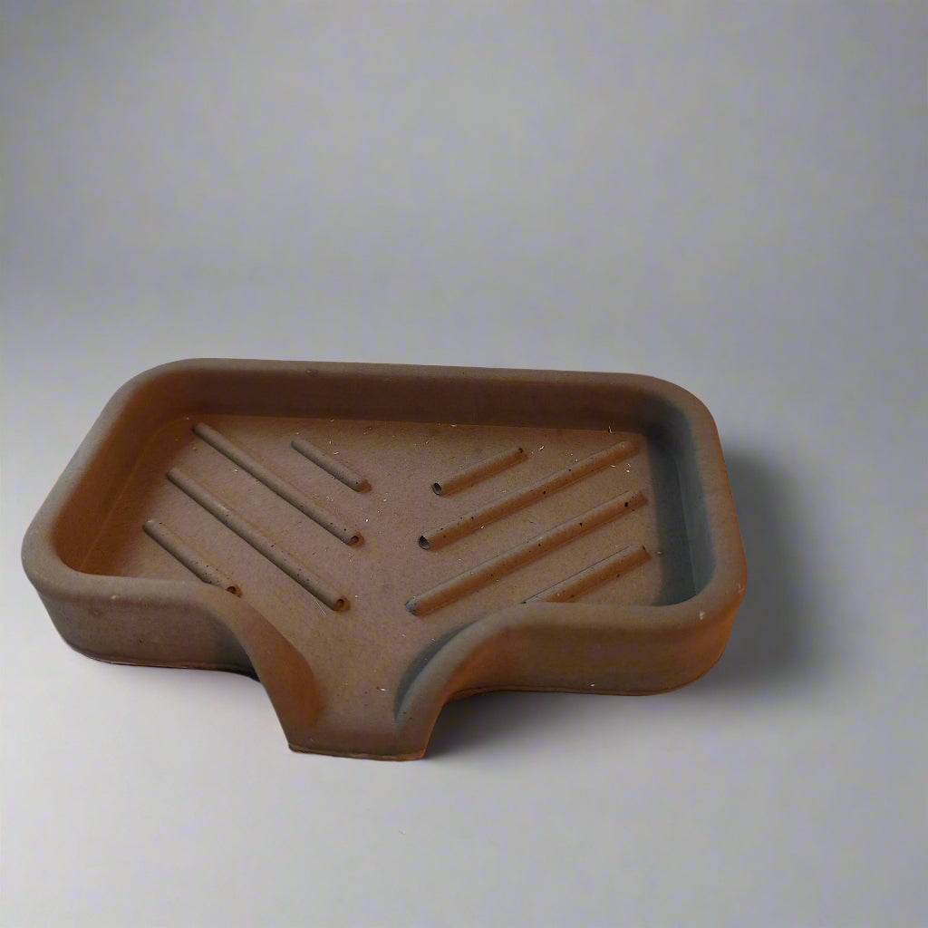Earth Jesmonite Soap Dish With Lip