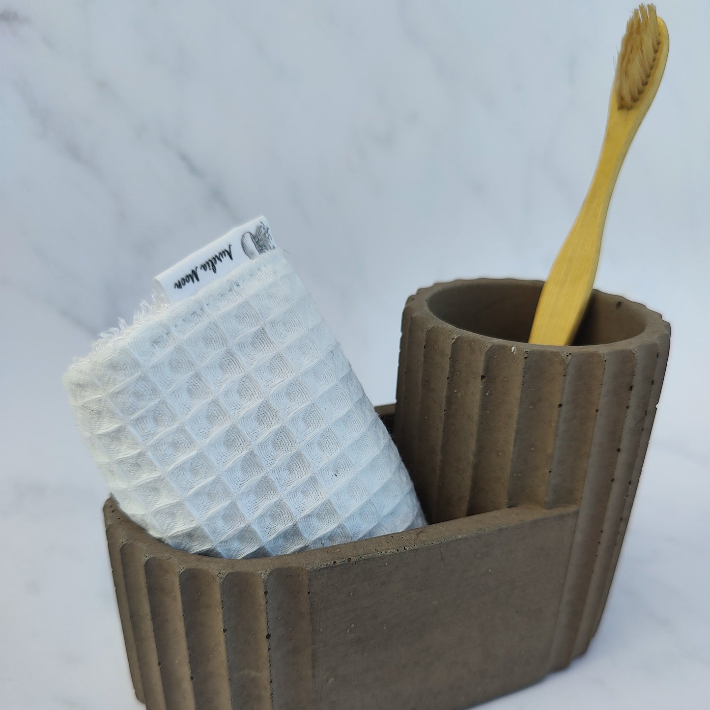 Earth Jesmonite Bathroom Pot