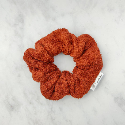 Rust Bamboo Scrunchie Regular