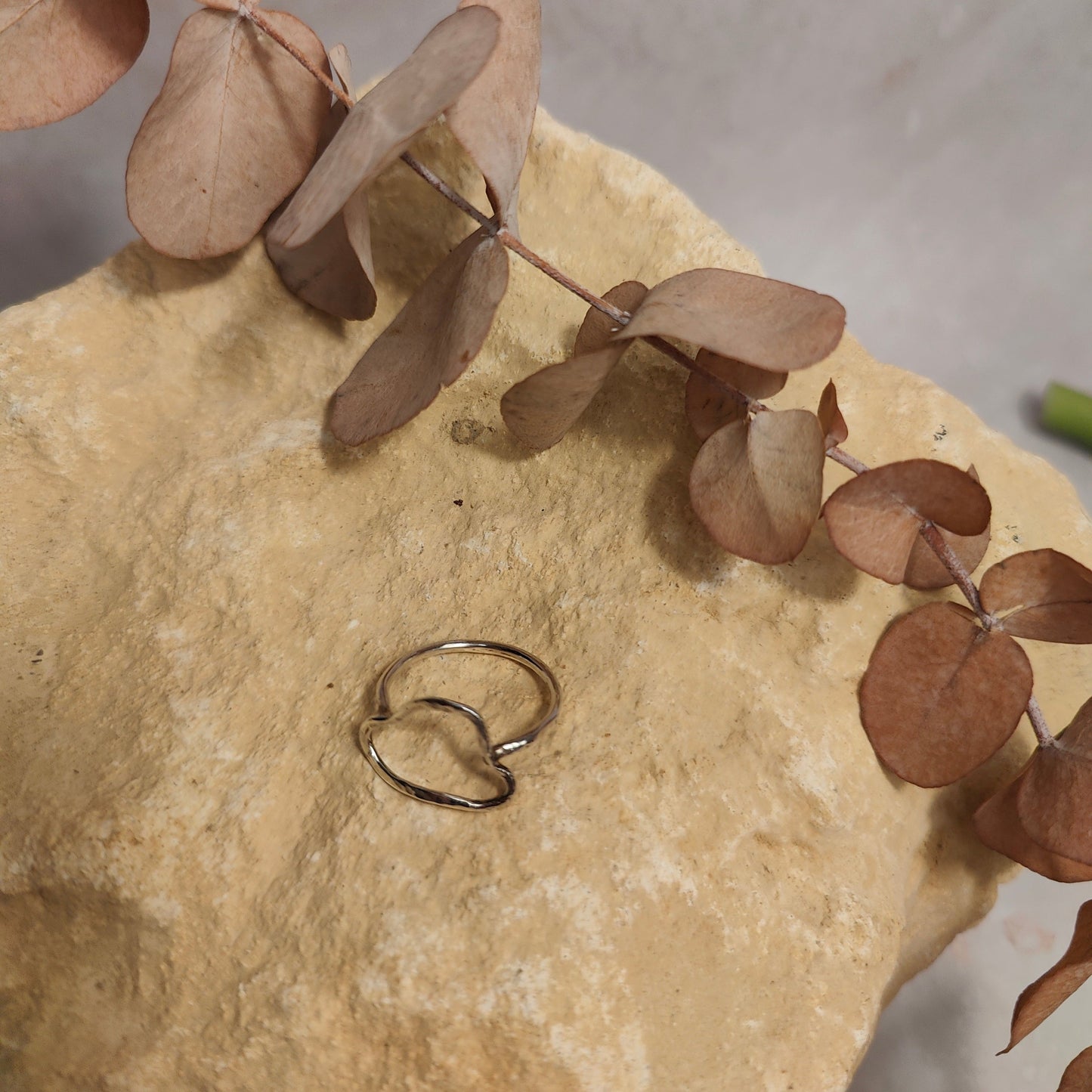 Freeform Cloud Ring UK Size O