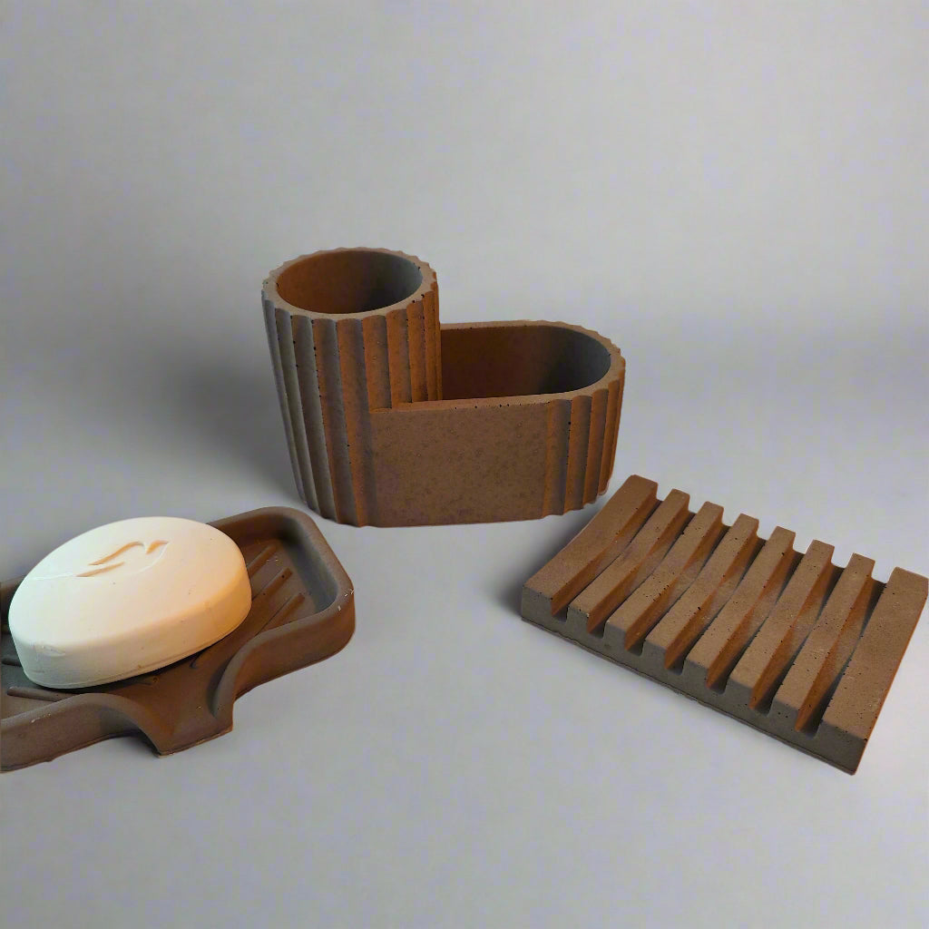 Earth Jesmonite Soap Dish