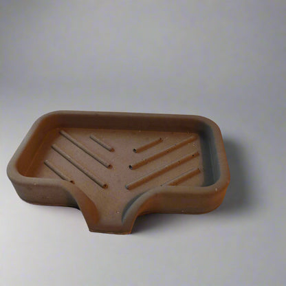 Earth Jesmonite Soap Dish With Lip