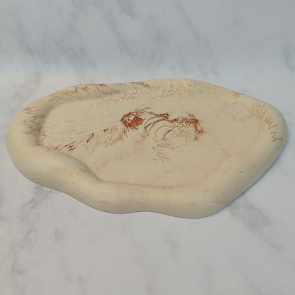 Whispering Sands Jesmonite Puddle Tray