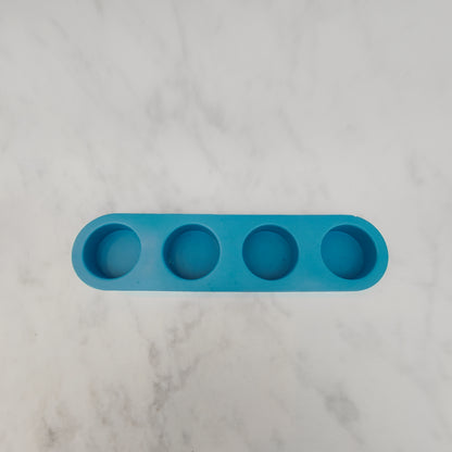 Sky Blue Jesmonite Tealight Holder