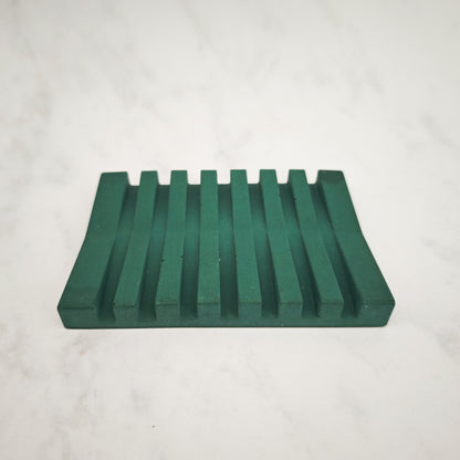 Emerald Jesmonite Soap Dish