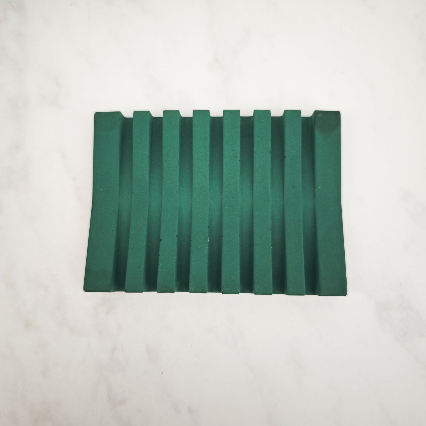 Emerald Jesmonite Soap Dish