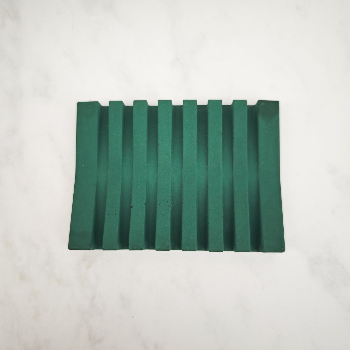 Emerald Jesmonite Soap Dish