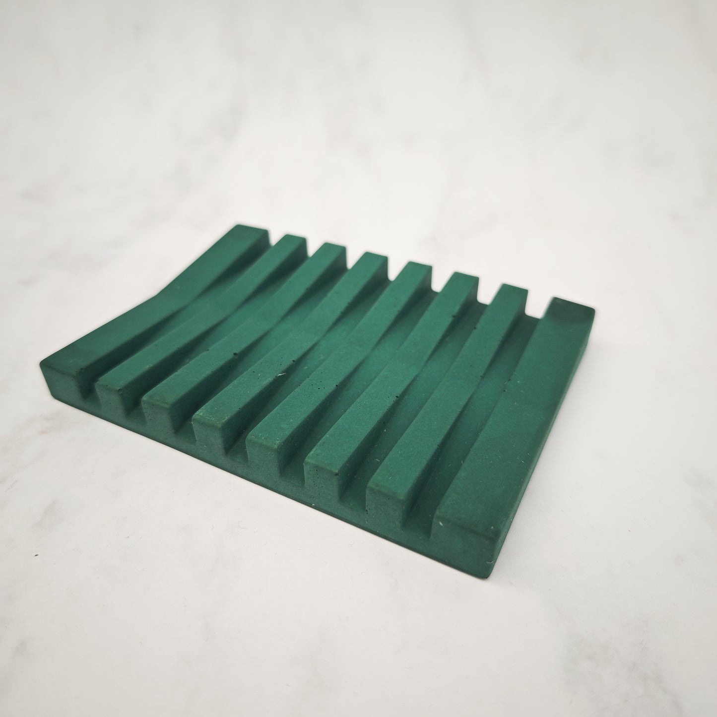 Emerald Jesmonite Soap Dish