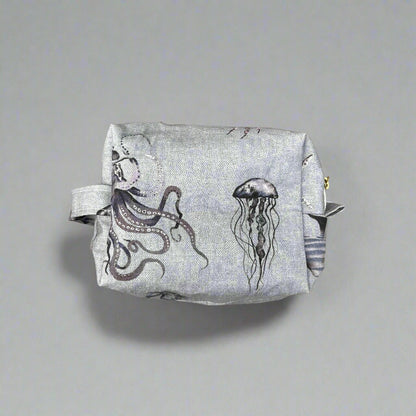 Small Blue Ocean Cosmetic Pouch